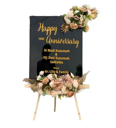 Papan Bunga Akrilik Bangorejo