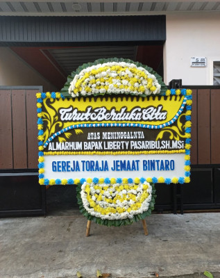 Papan Bunga Duka di Bangorejo