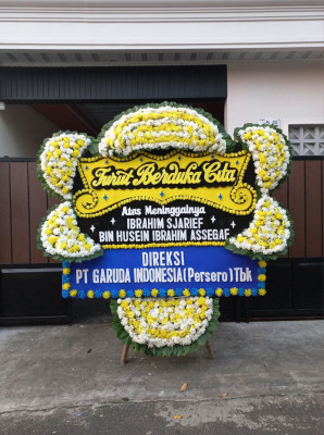 Papan Bunga Duka di Bangorejo